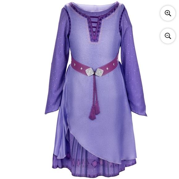Disney WISH Asha Adventure Dress Girls 4-6x - Picture 2 of 10